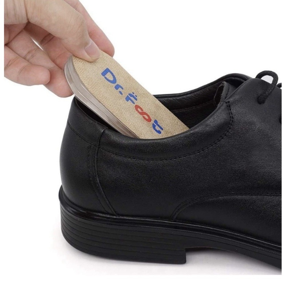 Dr.Foot Adjustable Orthopedic Heel Lift Inserts, Height Increase Insole for‎ Leg